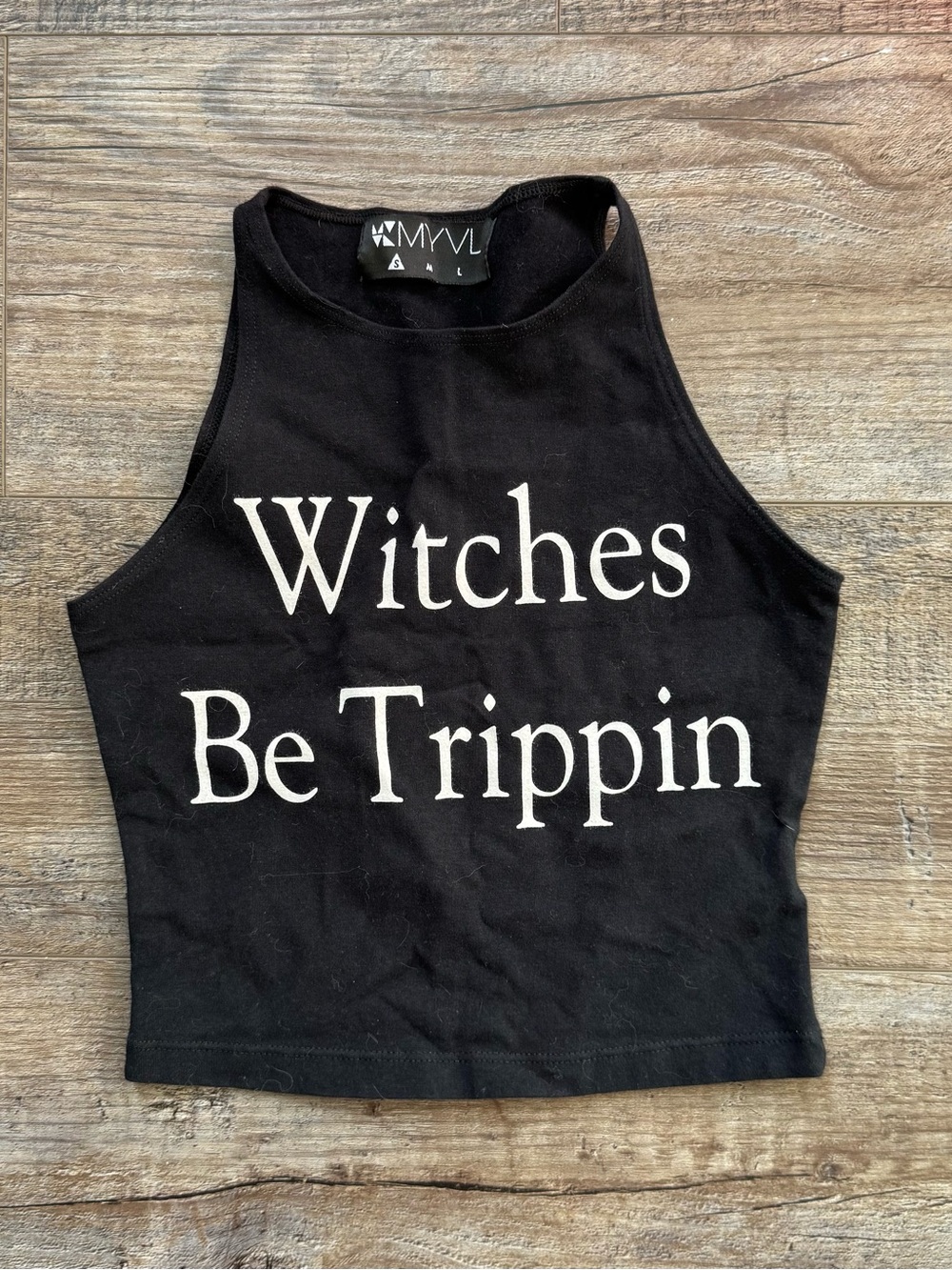 Dolls Kill - "Witches Be Trippin" Crop Top